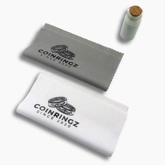 Onderhoudsset Zilveren Sieraden – Poetsdoek & Zilverpoets voor Glans & Bescherming