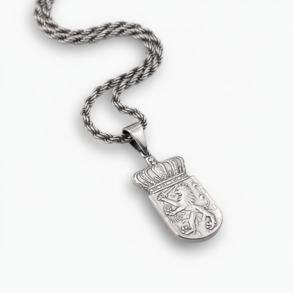 Kroon en leeuw wit 3