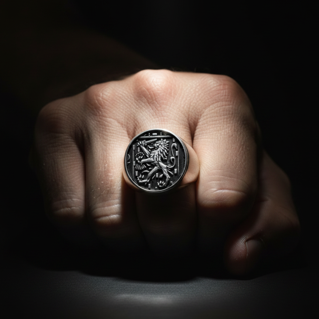Ring op hand - exact zegel