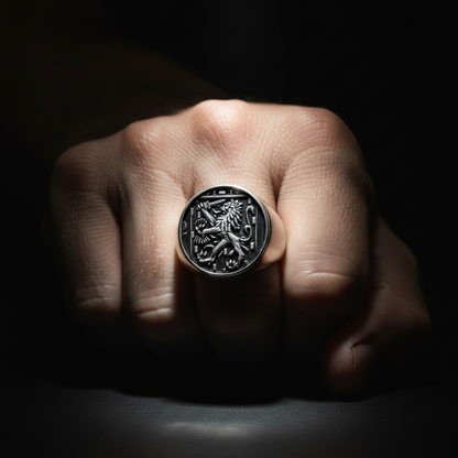 Ring op hand - exact zegel