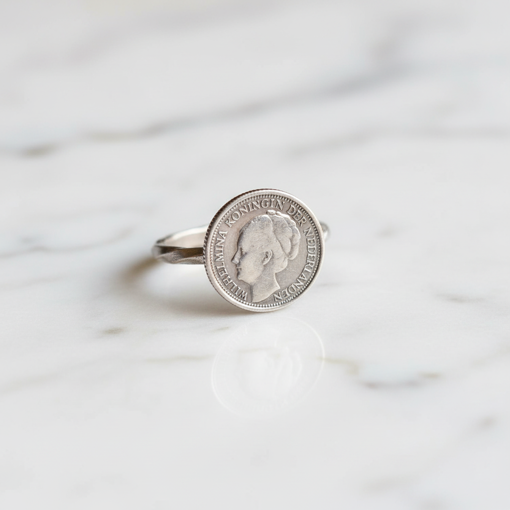 Wilhelmina ring op marmer